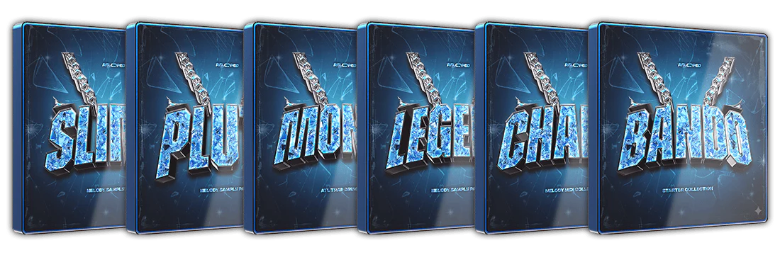 Trap陷阱素材，Relooped ATLANTA DNA II Diamond Edition 支持WAV, MiDi格式