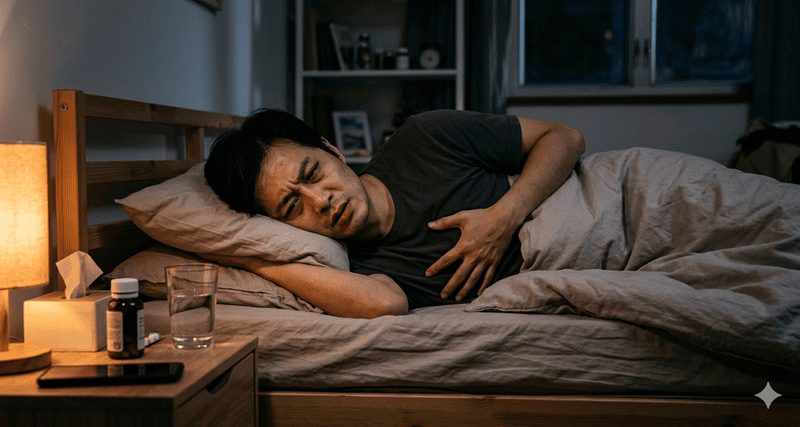 胃腑不和型不寐(失眠)