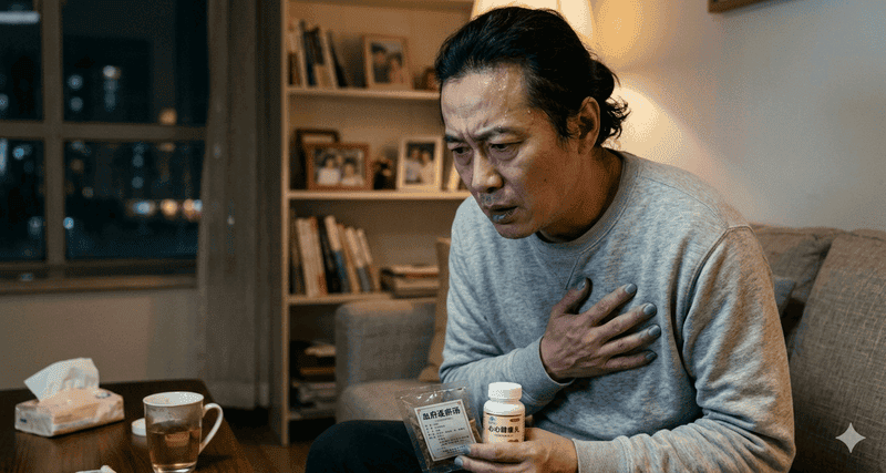 血瘀心悸