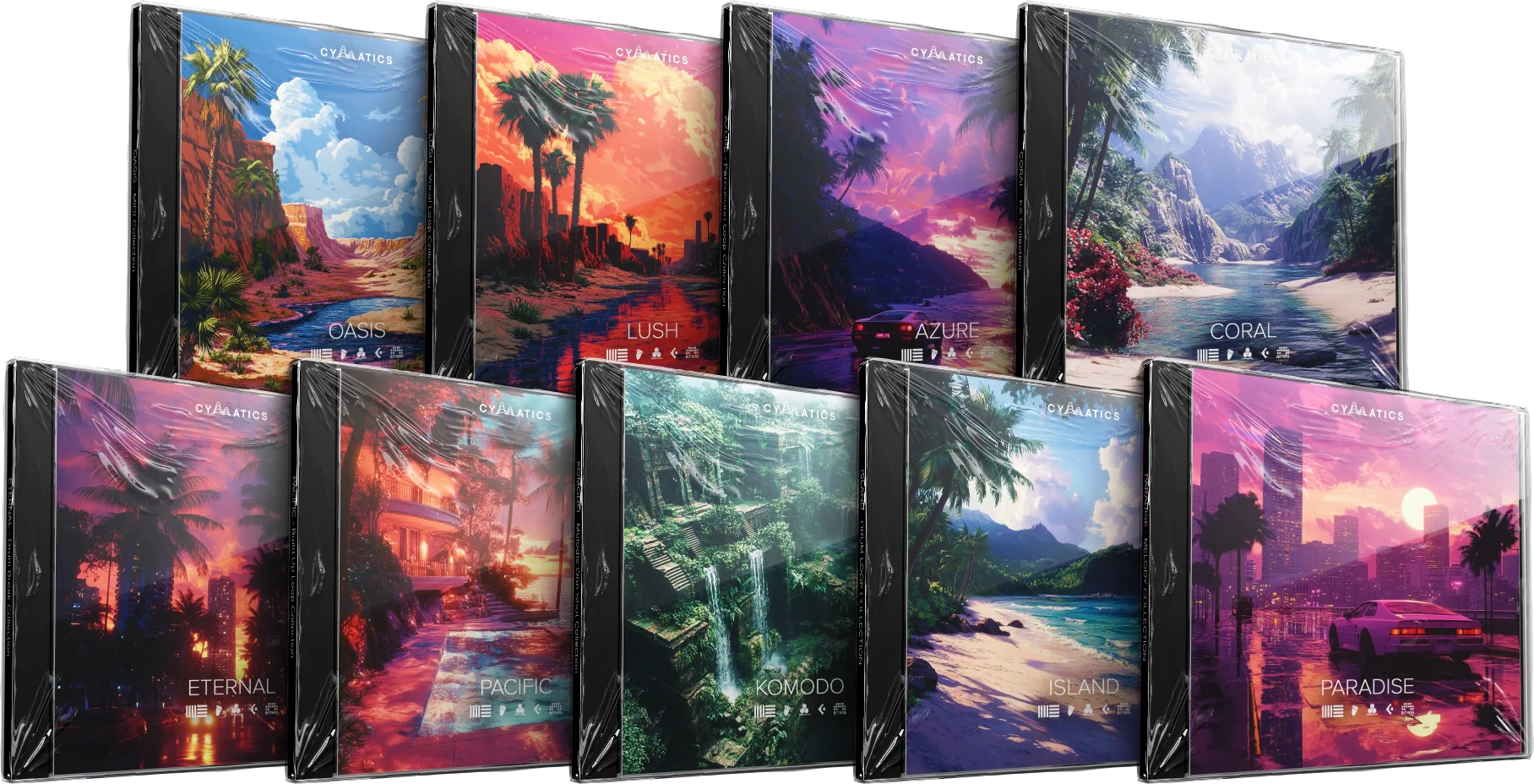 Cymatics &ndash; Paradise Lunch 热带浩室与夏日舞曲采样包