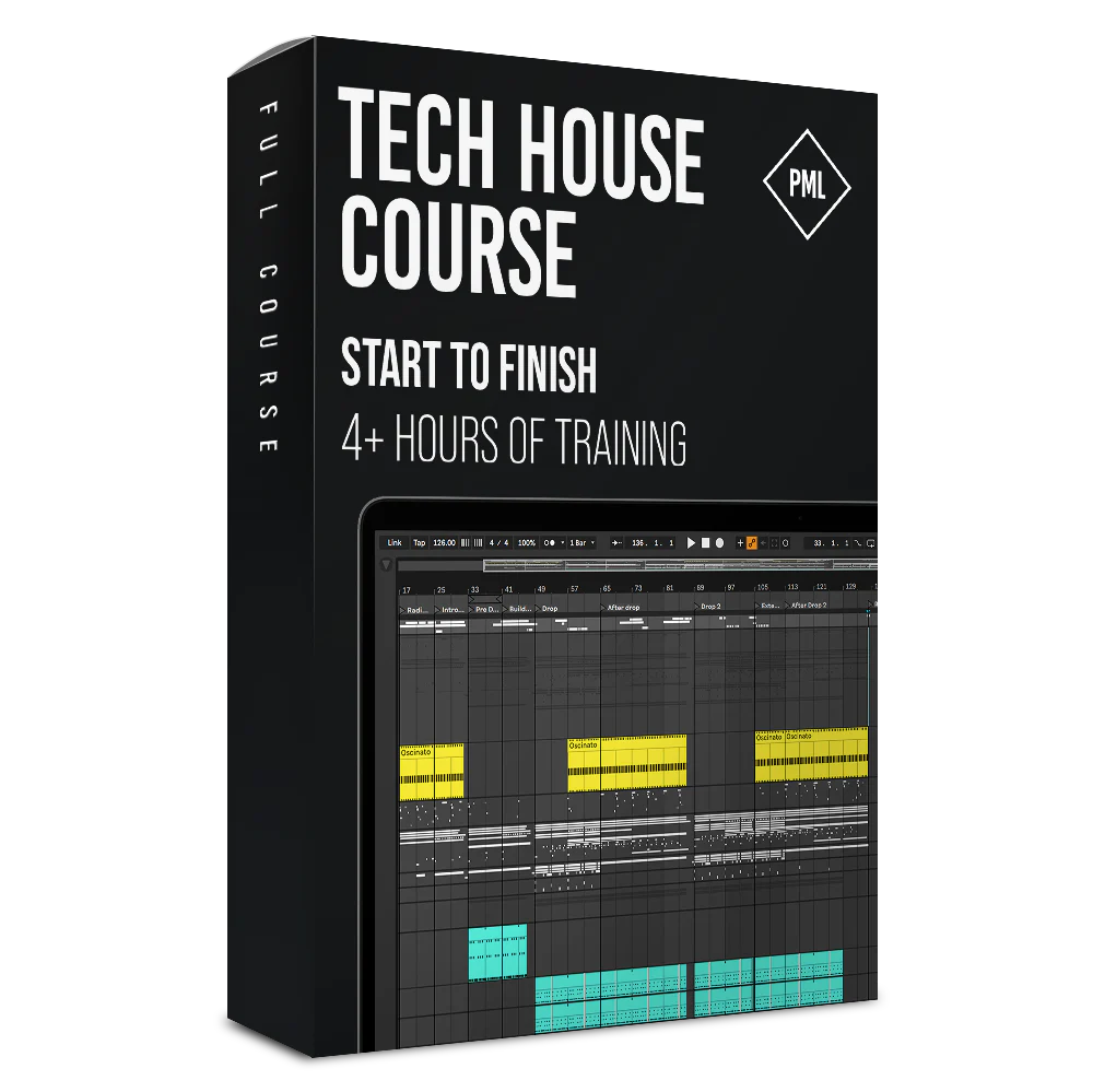 PML &ndash; Tech House from Start to Finish Course in Ableton Live Ableton Live 科技浩室制作全流程课程